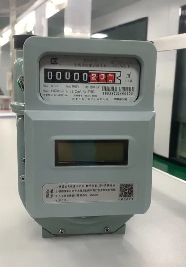 GPRS Remote Domestic Smart Gas Meter