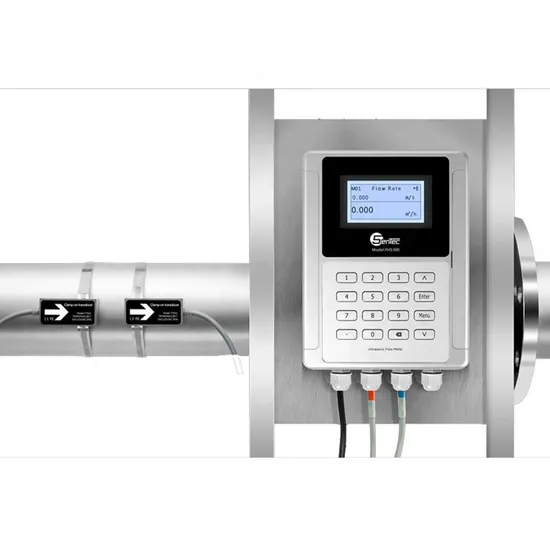 High Accuracy Water Liquid Clamp on DN25mm~DN1200mm Ultrasonic Flow Meter