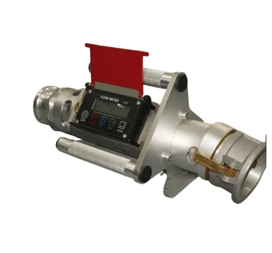 Portable Gravity Unloading Flow Meter for Diesel Gasoline