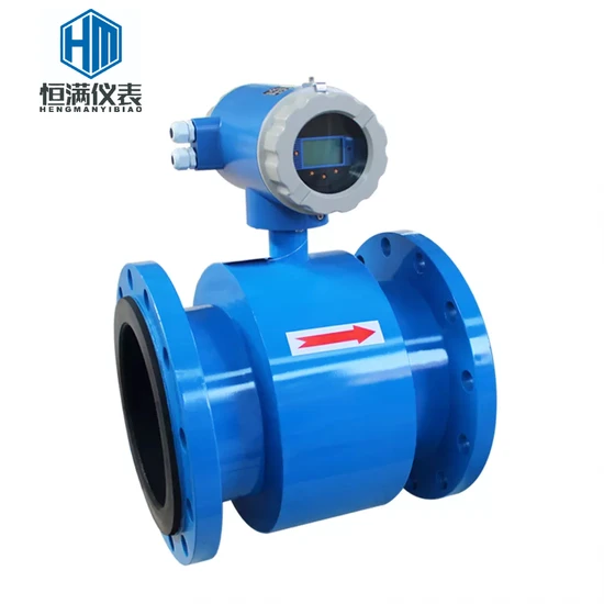 Anti Corrosion PTFE Lining Electromagnetic Flowmeter Phosphoric Acid Flowmeter Sanitary Electro Mag Flow Meter