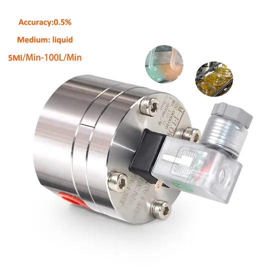 Cx-M5.2-Ss-HP-P-Sz (B) Polyurethane Adhesive Flow Meter Gluing Machine Oval Gear Flow Meter