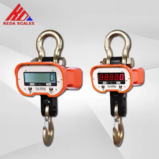 LED Handheld Mini Hanging Digital Crane Scale for Garage Farm Hunting Fishing