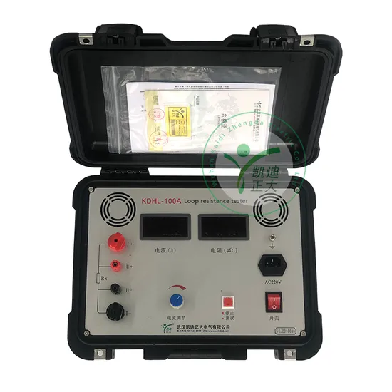 100A/200A Highly Accurate and Intelligent Loop Contact Resistance Tester Set Contact Resistance Tester Ohm Meter