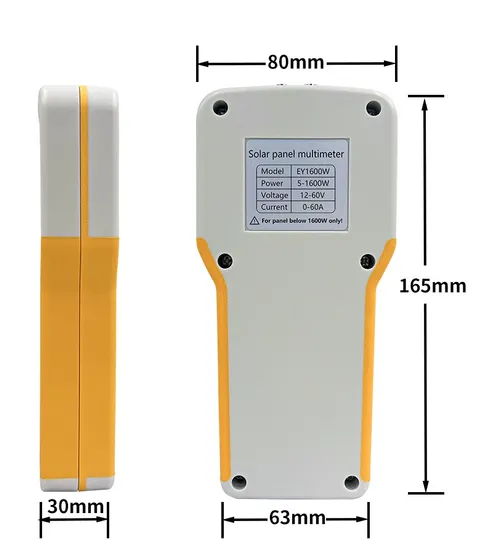 Elejoy Ey1600W LCD MPPT Solar Panel Multimeter Solar Panel Tester Smart Current Tester Voltage Tester Digital Power PV Meter Voc