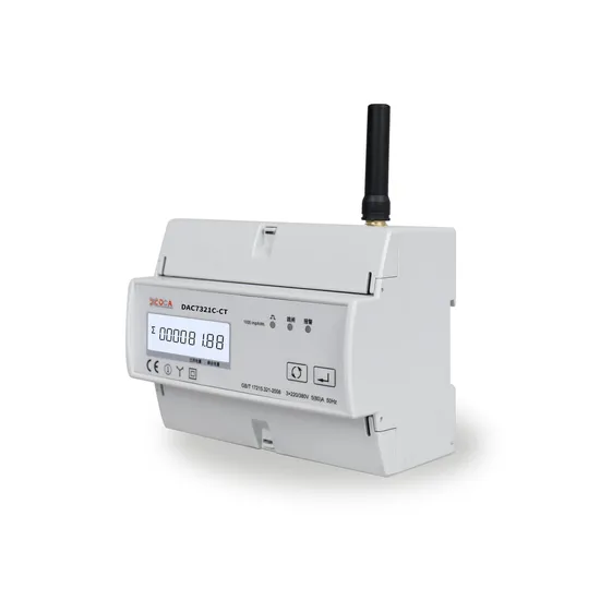 Dac7321c-CT DIN Rail Wireless with CT Electronic Smart Energy Meter
