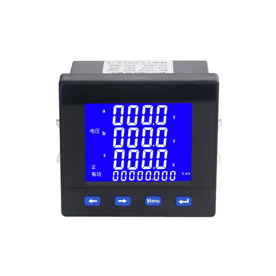 96*96 Multifunction Digital Display Energy Voltage Current Power Consumption Meter RS485 LCD Panel Energy Meter