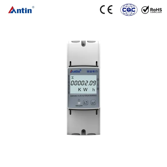 AT100G DIN Rail Single Phase Electric Prepaid Wireless Energy Meter