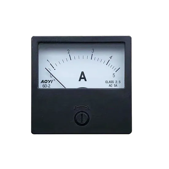 Aoyi AC Panel Analog Meter Ammeter 59*59 with Switchgear
