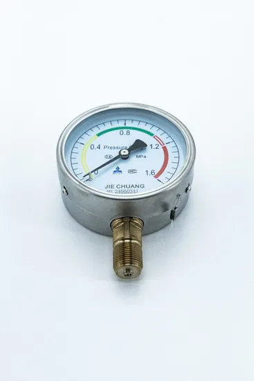High-Performance Pressure Gauge - Suitable for Industrial Applications, Multiple Nominal Diameters
