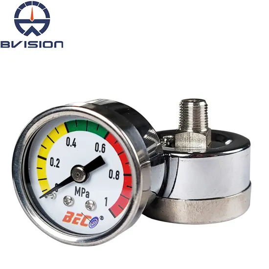 Ybf40z 40mm 1MPa Stainless Steel Vacuum High Quality Hydraulic Air Digital Mini Pressure Gauge for Coffee Machine