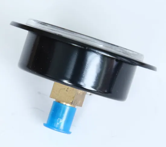 Y60 Back Front Flange Refrigerant Meter 1.8MPa/3.8MPa Back-Mounted Pressure Gauge