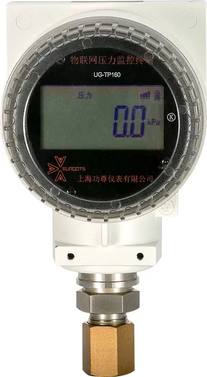IoT Digital Pressure and Temperature Gauge for Natural Gas with LCD Display
