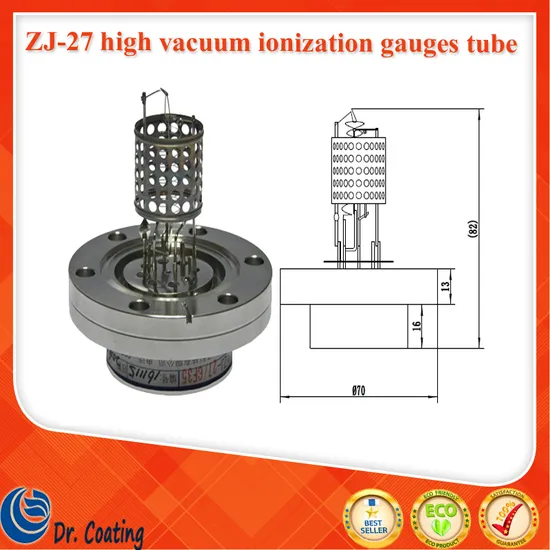 Vacuum Gauge Tube for Vacuum Metalizing Machine/Zj-27 Kf40 Gauge Tube