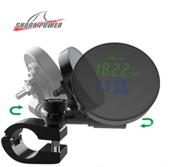 CNC Machining of Aluminum Alloy Tyre Pressure Gauge