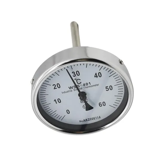 Sanitary Stainless Steel Thread Thermometer