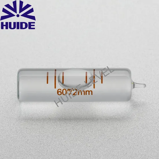 Glass Tubular Bubble Level for Surveying and Mapping Instruments