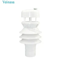 Veinasa-Thppwu-02 Pyranometer Temperature Humidity Outdoor Ultrasonic Wind Speed Monitor Sensor Weather Station Digital