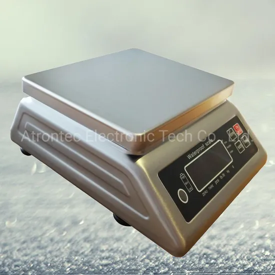 High Precision 30kg Capacity Waterproof Weighing Scale with IP68