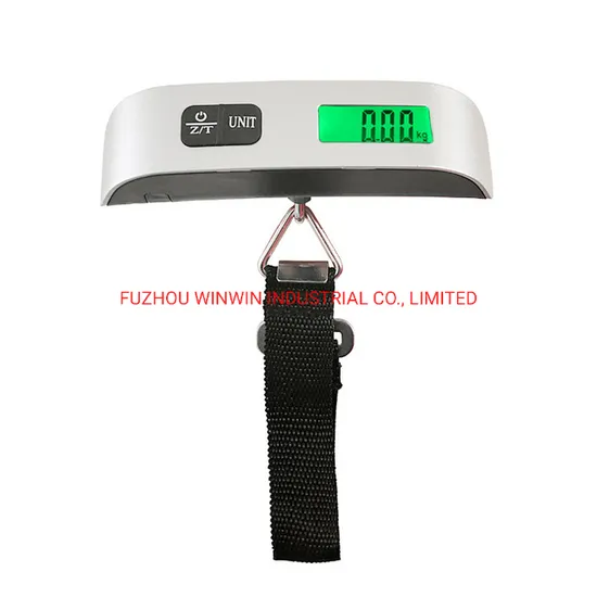 Digital Hanging Luggage Balance, 110 Lbs High Precision Portable Suitcase Weighing Scale