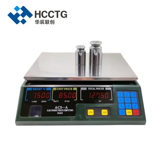 USB RS232 LED Display Rechargeable Price Computing Scale Hcc-Acs-a