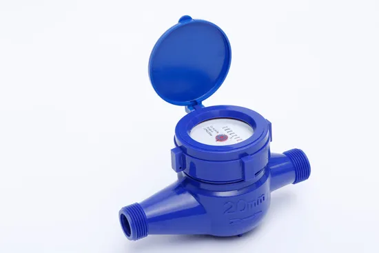 Low Price Plastic Multi Jet Dry Dial Cold Water Meter DN20
