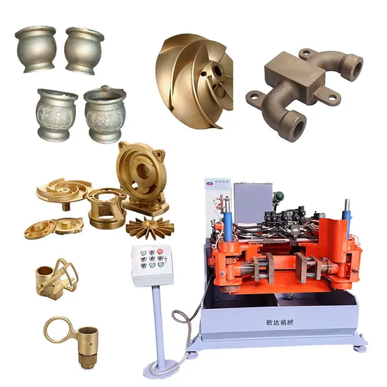 Jingda Multi Jet Dry Copper Water Meter Gravity Casting Machine Jd-Ab500