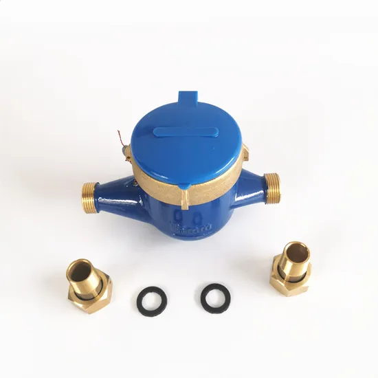Multi-Jet, Vane Wheel, Dry-Dial Brass Water Meter DN15-50
