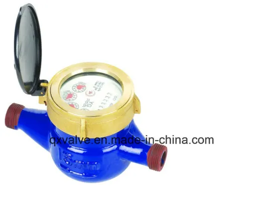 High Quality Brass Water Meter Class B with Brass Connector
