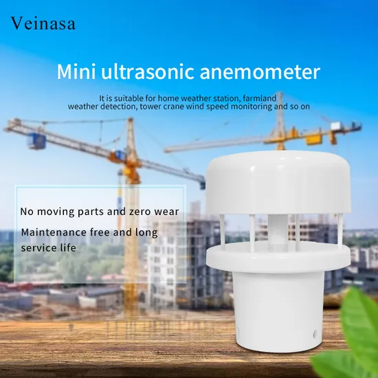 Veinasa-Cxs02b Intelligent 5V Input Waterproof Ultrasonic Wind Speed and Direction Sensor Digital Anemometer