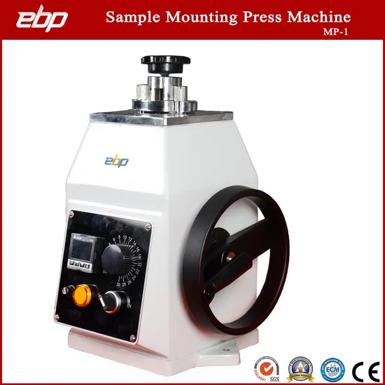 Manual Operate Metallographic Sample Hot Mounting Press Machine