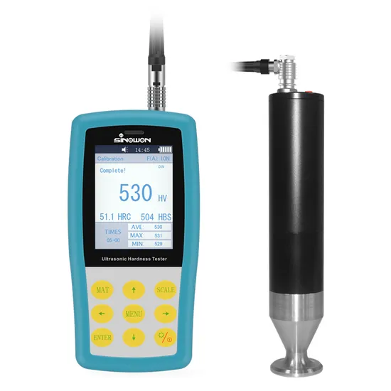 Ultrasonic Hardness Tester with Motorized Probe for Cast Aluminum Alloys