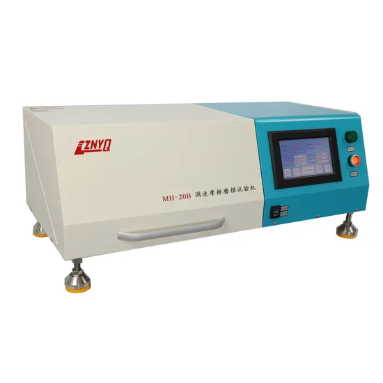 High-Performance Plastic Sliding Friction Wear Testing Equipment for Laboratories