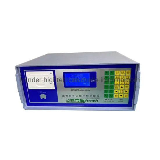 Computer Analysis Single Layer Zn Coating Plating Electrolytic Thickness Gauge Tester Thickness Meter