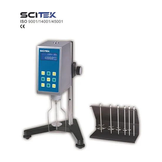 SCITEK Portable Digital High Temperature Testing Equipment Rotational Viscometer Viscosity Meter