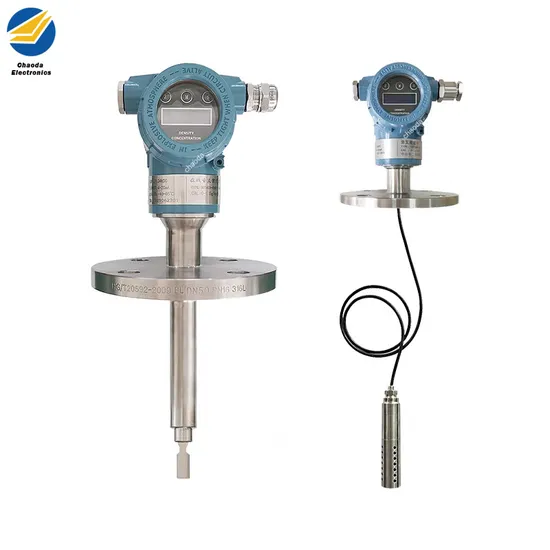 Online Tuning Fork Density Meter Methanol Hydrogen Peroxide Concentration Meter