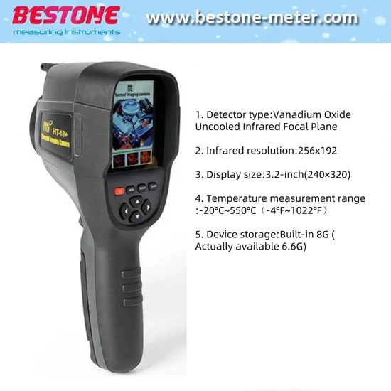Handheld Thermal Imaging Camera, Thermal Imager Ht-18+