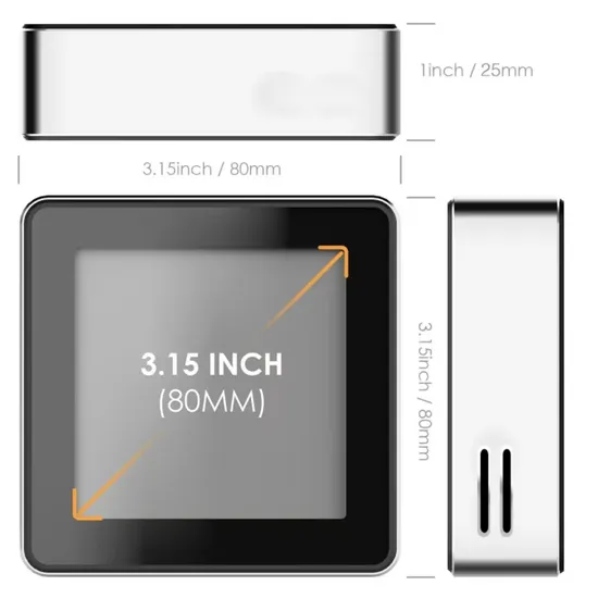 New Design High Accuracy Home Refrigerator Indoor Smart Thermometer