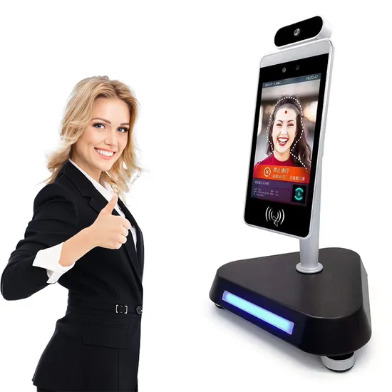 Face Recognition Terminal with Thermal Infrared Temperature Measurement Machine and Time Attendance for Access Control System