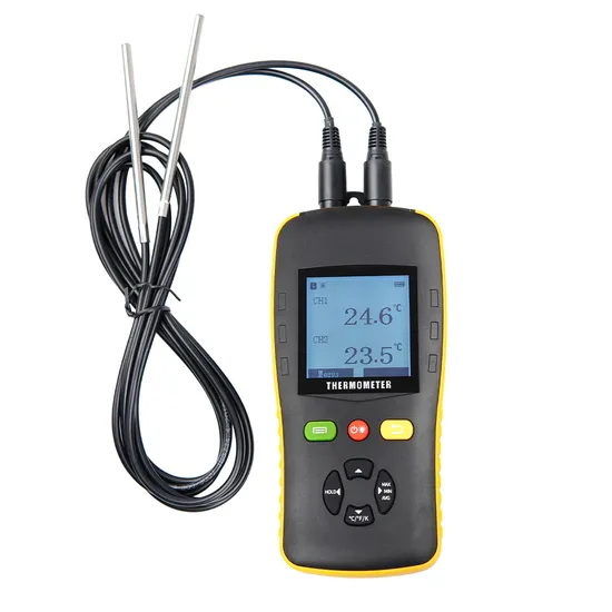 Good Stability PT100 and PT1000 Handheld Thermometer