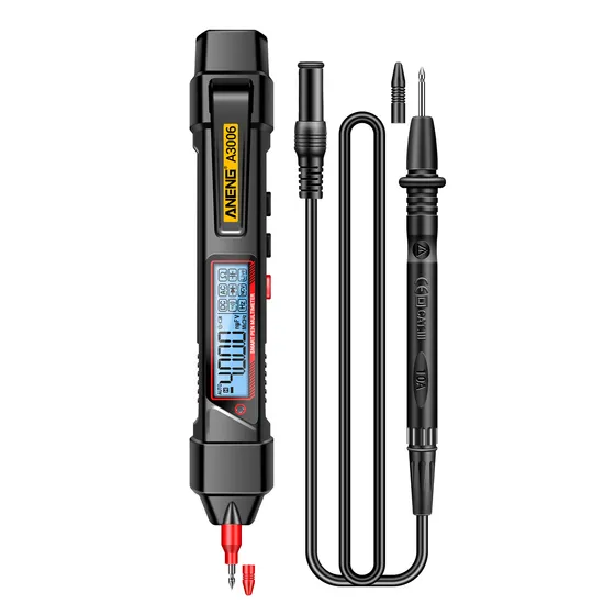 Aneng A3006 4000 Counts Pen Type Multimeter AC / DC Voltage Tester