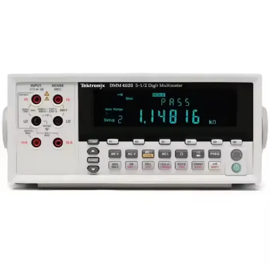 Tektronix Dmm4020 Dmm4040 5-1/2 Digital Multimeter 5.5 and 6.5 Digit Precision