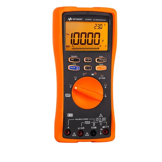 U1241c 4 Digit IP67 Handheld Digital Multimeter Model Parameters Power
