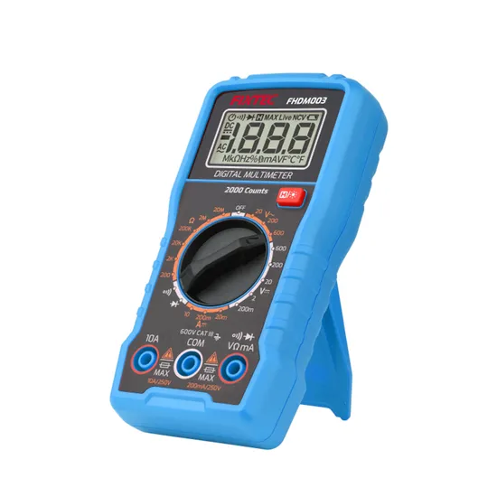 Fixtec Digital Multimeter AMP Voltmeter 600V Multitester Popular Multimeter Manual Range Digital Multimeter