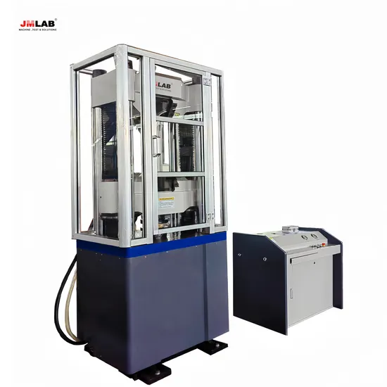 Waw-300/600/1000/2000kN Computer Control Electro-Hydraulic Servo Tensile/Compression/Bending/Universal Testing Machine