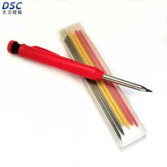 Multi-Functional Engineering Pencil 2.8mm Drawing Woodworking Marking Pencil Lead