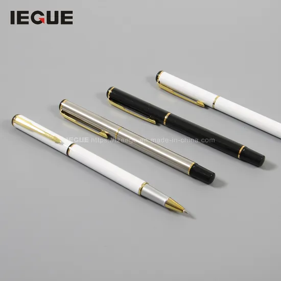 School Supply Luxury Promotional Custom Logo Stationery Gift Metal Ball Point Pen