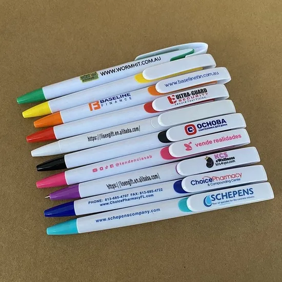 Plastic Ball Pen Personalized Ballpoint Pen Advertising Cheapest Promotional Ball Point Pen