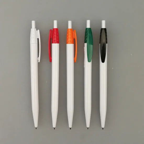 Plastic Promotion Office Hotel Logo Ball Point Pen
