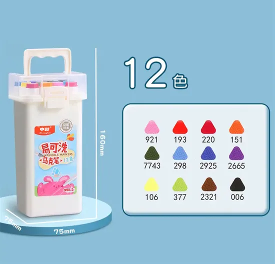 Premium Washable Color Pens for Creative DIY Projects