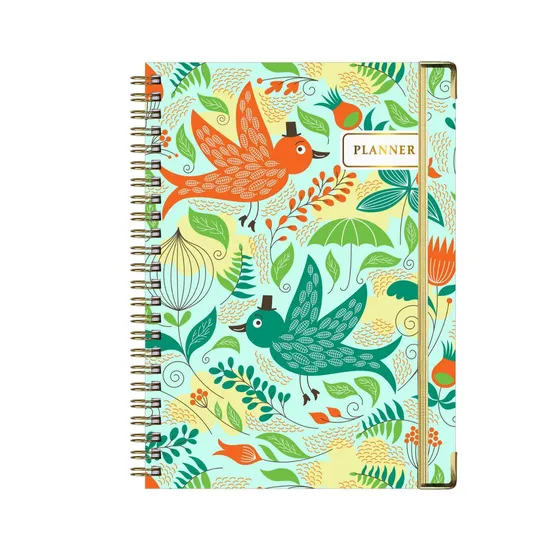 Custom Leather Organizer Portfolio Diary PU PVC Office Daily Planner